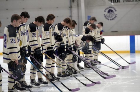 Proud to show off high school hockey in Wisconsin at the Kohl Center during  our last series Thanks to all who sent in jerseys #75thSeas