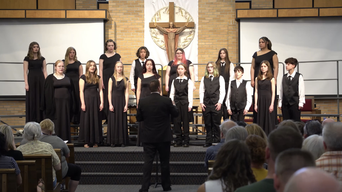The SHS Chorale in concert.
