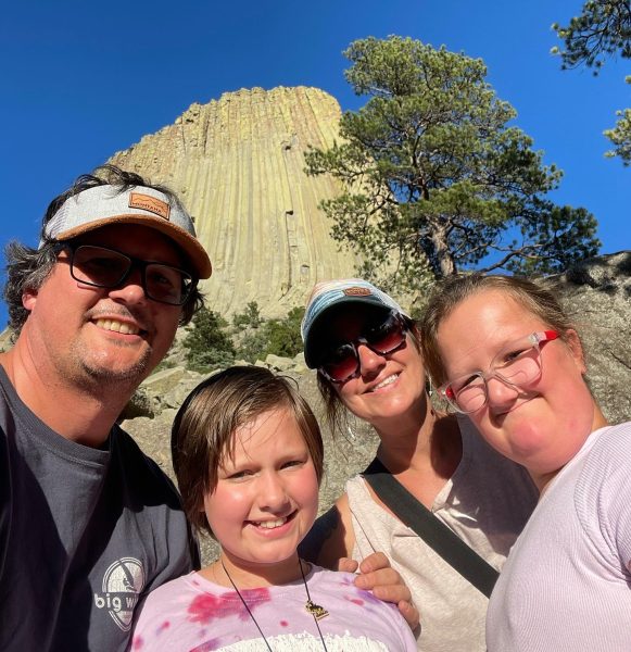 Masters and his wife, Birch, and daughters Scout and Brazil. They often enjoy paddleboarding as a family.
Photo submitted by Lance Masters