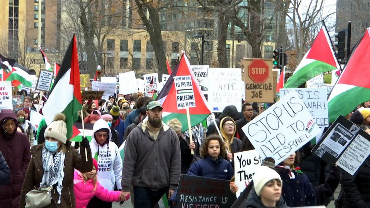 A Madison protest form Dec. 9