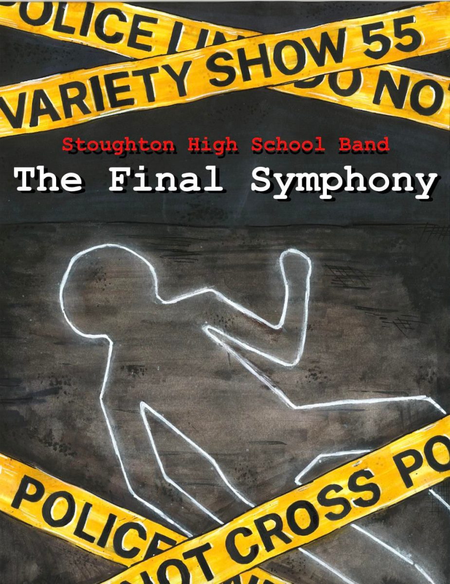 Cover art for the Variety Show program created by the SHS band department.